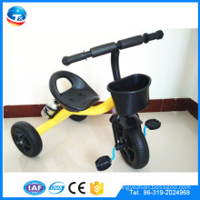 Raw safety material plastic tricycle kids bike, child bicycle baby trike, factory wholesale cheap baby tricycle price